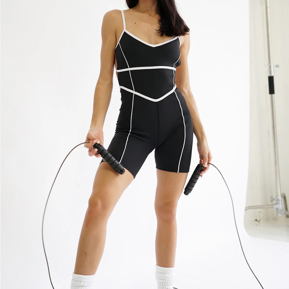 NWOT Breathe Short Onesie | Black Bodysuit | Women’s Small (S) | YLLW the Label